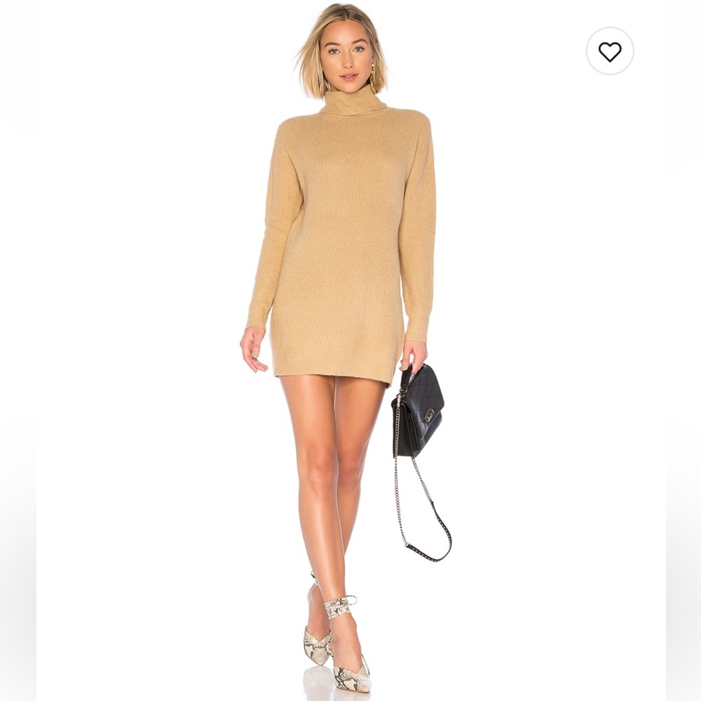 Preston Sweater Dress in Taupe